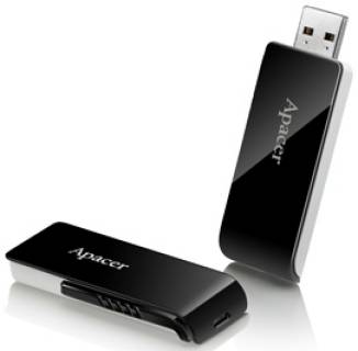 Флеш-память USB Apacer AH350 16GB Black RP USB3.0 AP16GAH350B-1