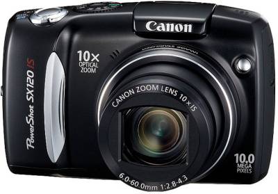 Фотоаппарат Canon PowerShot SX120 IS (Black) 3634B002
