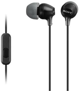 Наушники Sony MDR-EX15AP Mic Black MDREX15APB.CE7