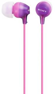 Наушники Sony MDR-EX15AP Mic Purple MDREX15APV.CE7