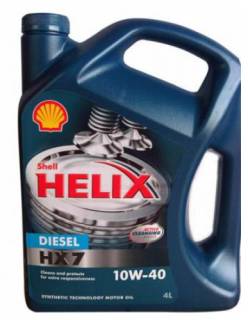 SHELL Helix Diesel HX7 10W-40 Helix Diesel HX7 10W-40 4л