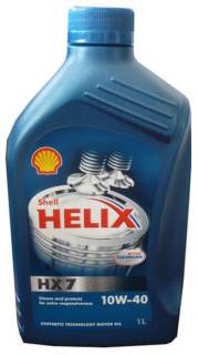 SHELL Helix HX7 10W-40 Helix HX7 10W-40 1л