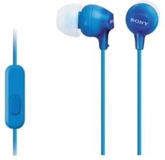 Наушники Sony MDR-EX15AP Blue MDREX15APBL.CE7