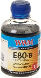 Чернила WWM EPSON L800 black E80/B