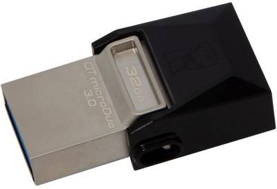 Флеш-память USB Kingston DataTraveler microDuo 3C 32GB USB 3.0 + OTG DTDUO3/32GB