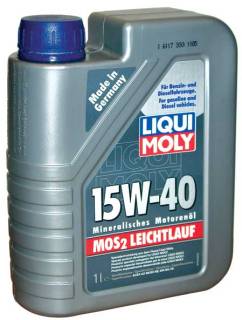 Масло LIQUI MOLY MoS2 Leichtlauf 15W-40 1л