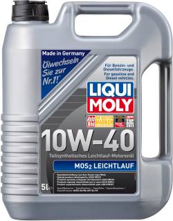 LIQUI MOLY MoS2 Leichtlauf 10W-40 MoS2 Leichtlauf 10W-40 5л