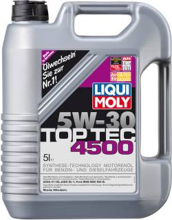 LIQUI MOLY Top Tec 4500 5W-30 Top Tec 4500 5W-30 5л