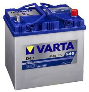 Varta Blue Dynamic 60Ah D47 5604100543132