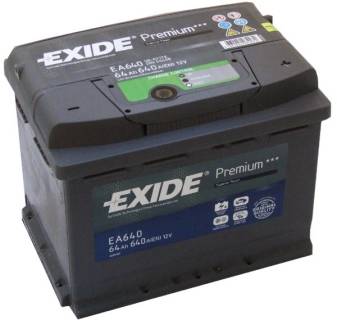 Exide Premium 64Ah EA640