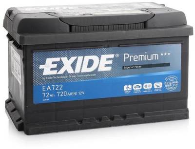 Exide Premium 72Ah EA722