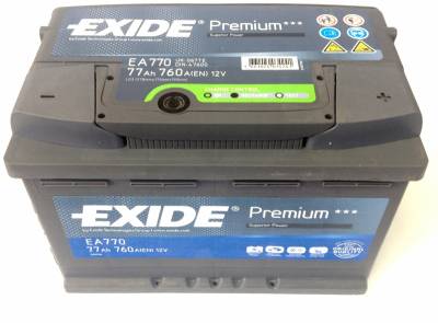 Exide Premium 77Ah EA770