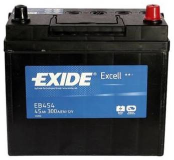 Exide Excell 45Ah EB454