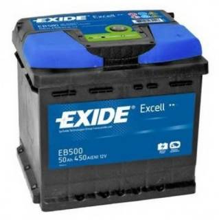 Exide Excell 50Ah EB500