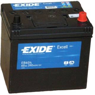 Exide Excell 60Ah EB604