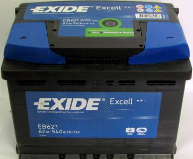 Exide Excell 62Ah EB621