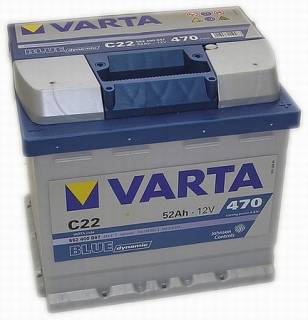 Varta Blue Dynamic 52Ah C22 5524000473132