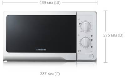 Микроволновая печь Samsung G271ER/BWT