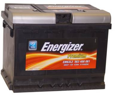 ENERGIZER Premium 63Ah UK027 EM63-L2