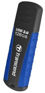Флеш-память USB Transcend JetFlash 810 128GB Rugged Blue USB 3.0 TS128GJF810