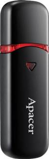 Флеш-память USB Apacer AH333 16GB black USB 2.0 AP16GAH333B-1