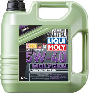 LIQUI MOLY Molygen New Generation 5W-40 Molygen New Generation 5W-40 4л