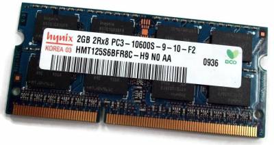 Оперативная память Hynix So-Dimm DDR3 2GB 1333MHz CL9 HMT125S6BFR8C-H9