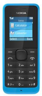 Смартфон Nokia 105 SS Cyan A00025706