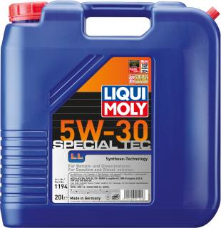 LIQUI MOLY Leichtlauf Special LL SAE 5W-30 Leichtlauf Special LL SAE 5W-30 20л