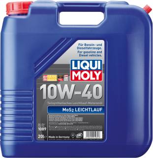 LIQUI MOLY MoS2 Leichtlauf 10W-40 MoS2 Leichtlauf 10W-40 20л