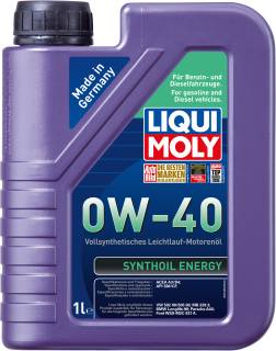 Масло LIQUI MOLY Synthoil Energy 0W-40 1л