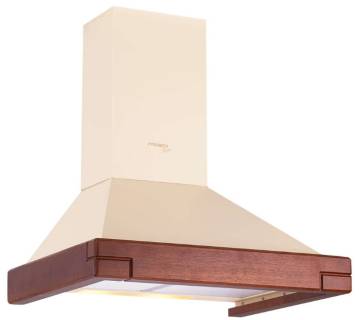 Вытяжка Pyramida KH 60 WOOD IVORY NUT