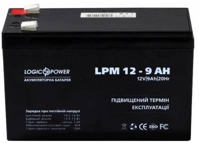 Аккумуляторная батарея LogicPower AGM LogicPower LPM 12 - 9.0AH LP3866