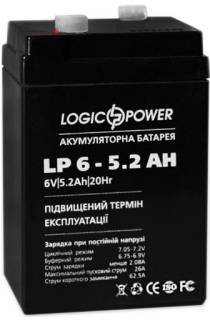 Аккумуляторная батарея LogicPower LPM 6-5.2 AH LP4158