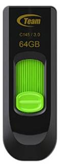 Флеш-память USB Team C145 64 Gb Green USB 3.0 TC145364GG01