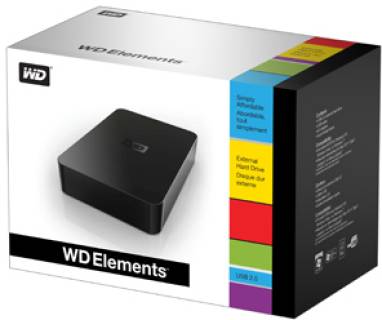 Внешний HDD Western Digital Elements Desktop WDBAAU0020HBK-EESN