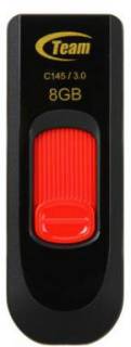 Флеш-память USB Team C145 8Gb Red USB 3.0 TC14538GR01