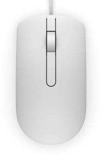 Мышка Dell Optical MS116 White (570-AAIP)