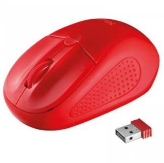 Мышка Trust Primo Wireless Mouse Red 20787