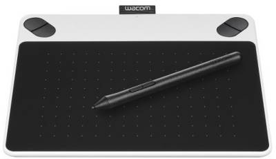Графический планшет Wacom Intuos Draw White Pen S CTL-490DW-N