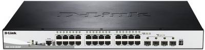 Сетевой коммутатор D-link DGS-1510-28XMP