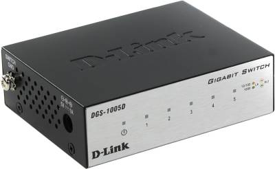 Сетевой коммутатор D-link DGS-1005D/H2B