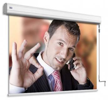 Проекционный экран Adeo Alumid Vision White 390x244