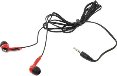 Наушники Defender Basic 604 Black-Red 63605