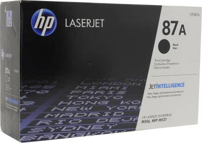 Картридж HP 87A LJ M527c/M506dn/M506x/M527dn/ M527f Black CF287A