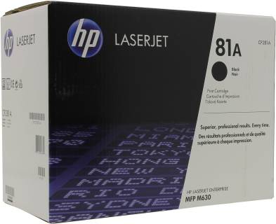 Картридж HP 81A Black CF281A