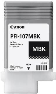 Картридж Canon PFI107 MBK (130 ml) 6704B001