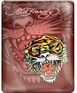 Ed Hardy Maroon iPad Case IP10A02