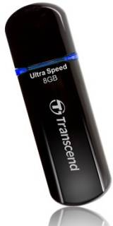 Флеш-память USB Transcend JetFlash 600 8Gb Black USB 2.0 TS8GJF600