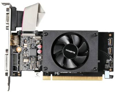 Видеокарта Gigabyte GeForce GT 710 2GB GV-N710D3-2GL